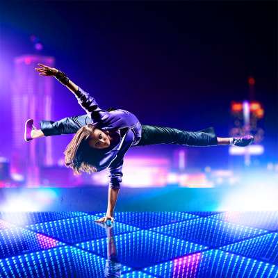 2020 new product modern 3D LED dance floor indoor & outdoor